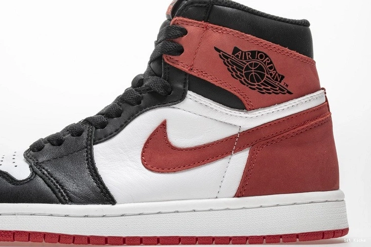 Air Jordan  1 Red Retro 555088-112 6 Rings Track High 0102